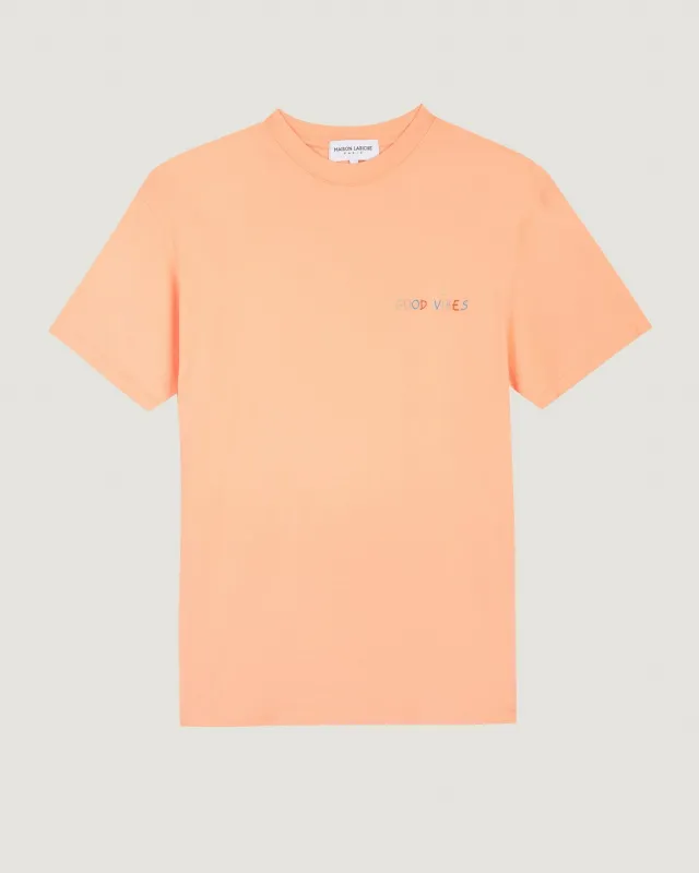 "Good Vibes" popincourt t-shirt sold by Maison Labiche