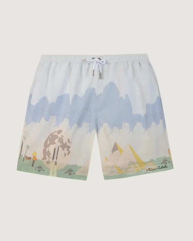 "Jeu Video" maillot swim shorts sold by Maison Labiche