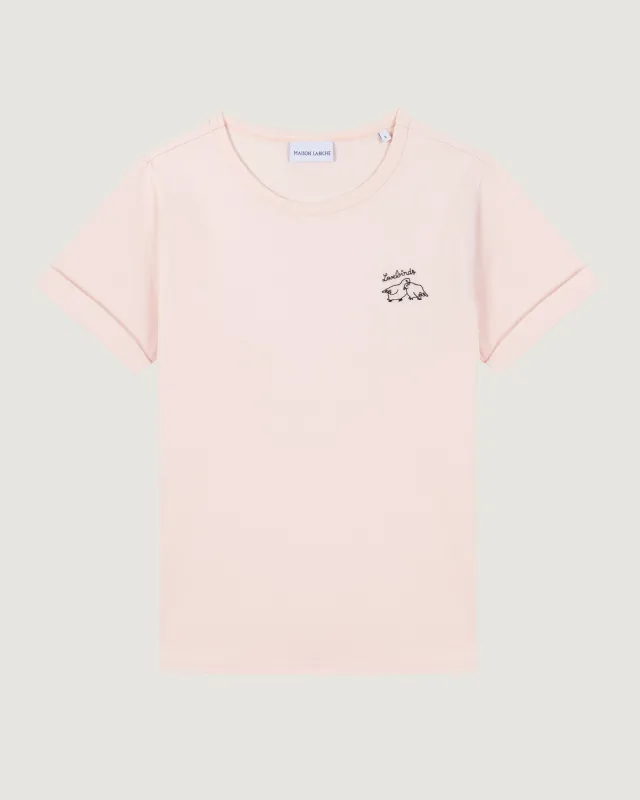 "Love Birds" poitou t-shirt sold by Maison Labiche