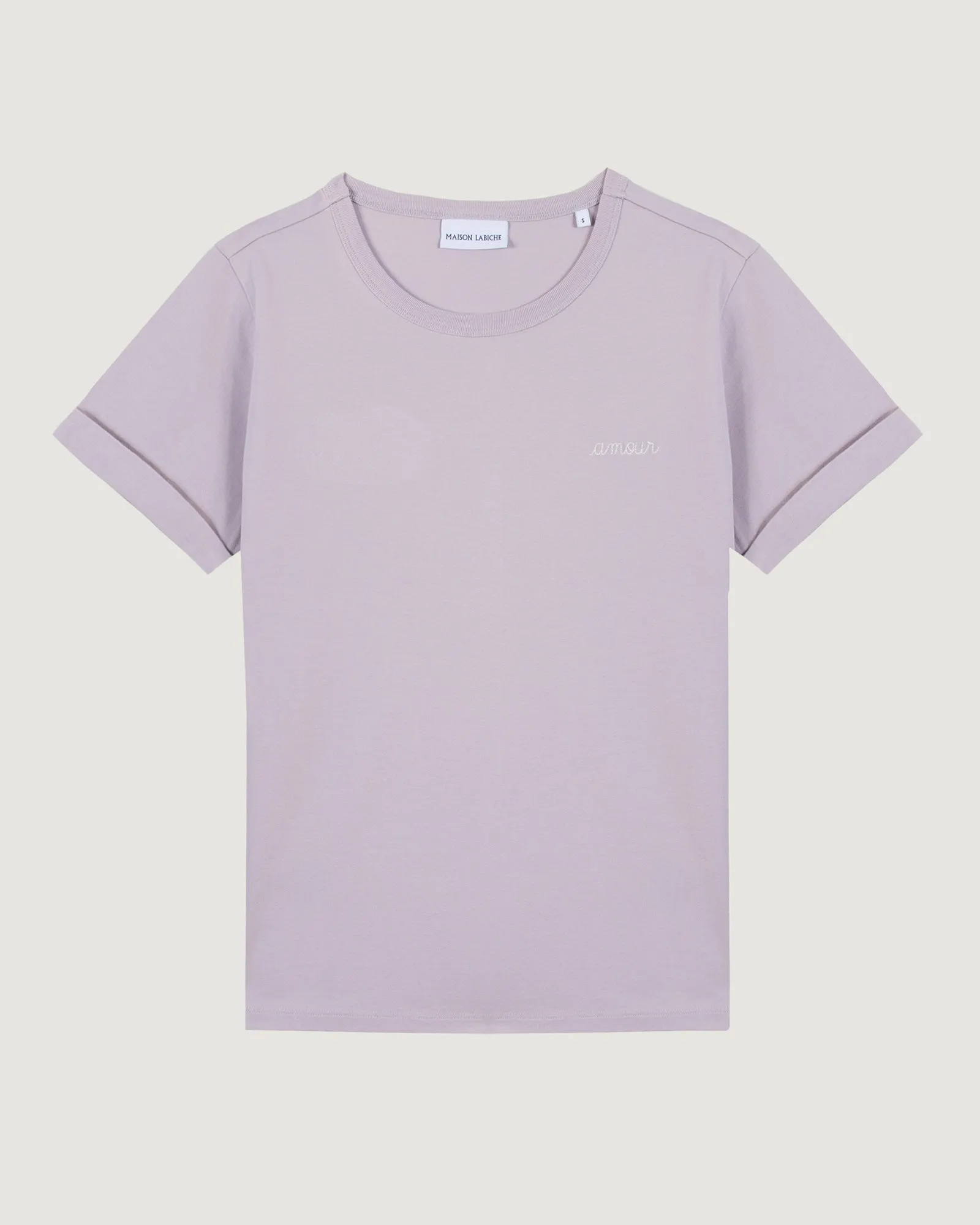 "Amour" poitou t-shirt sold by Maison Labiche