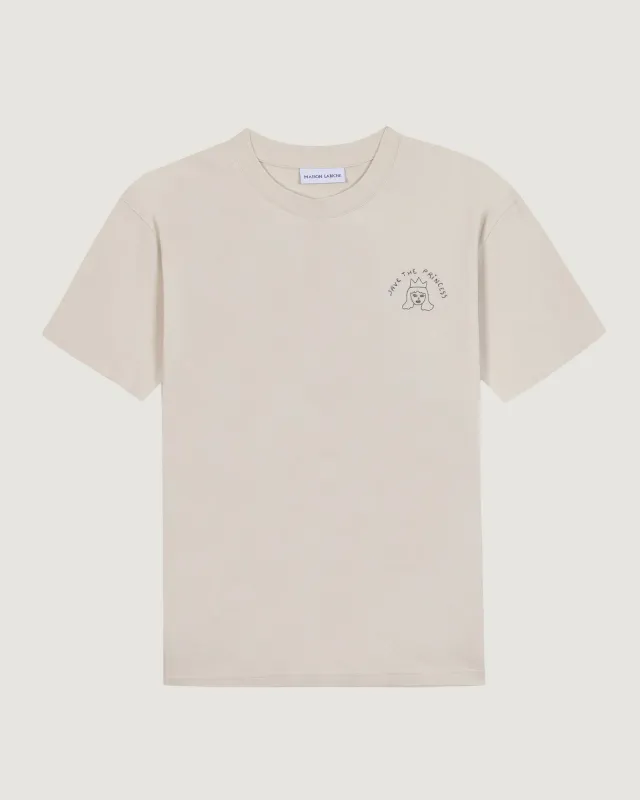 "Save The Princess" patureau t-shirt sold by Maison Labiche