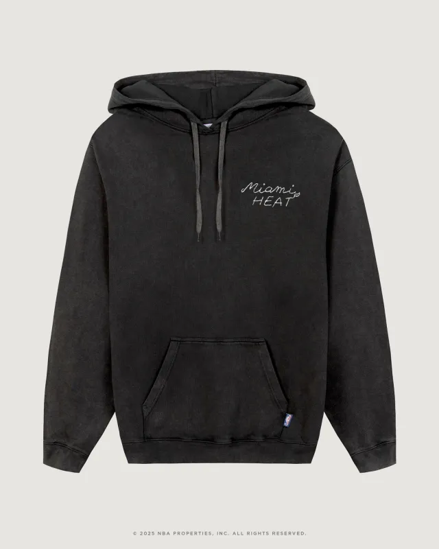 "Mlb X Nba Miami Heat" réaumur hoodie sold by Maison Labiche