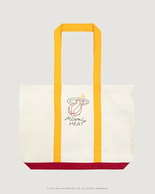 "Mlb X Nba Miami Heat" ozanam bag sold by Maison Labiche