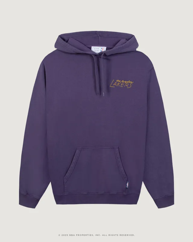"Mlb X Nba Los Angeles Lakers" réaumur hoodie sold by Maison Labiche