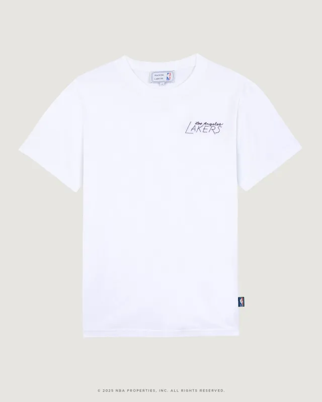 "Mlb X Nba Los Angeles Lakers" patureau t-shirt sold by Maison Labiche