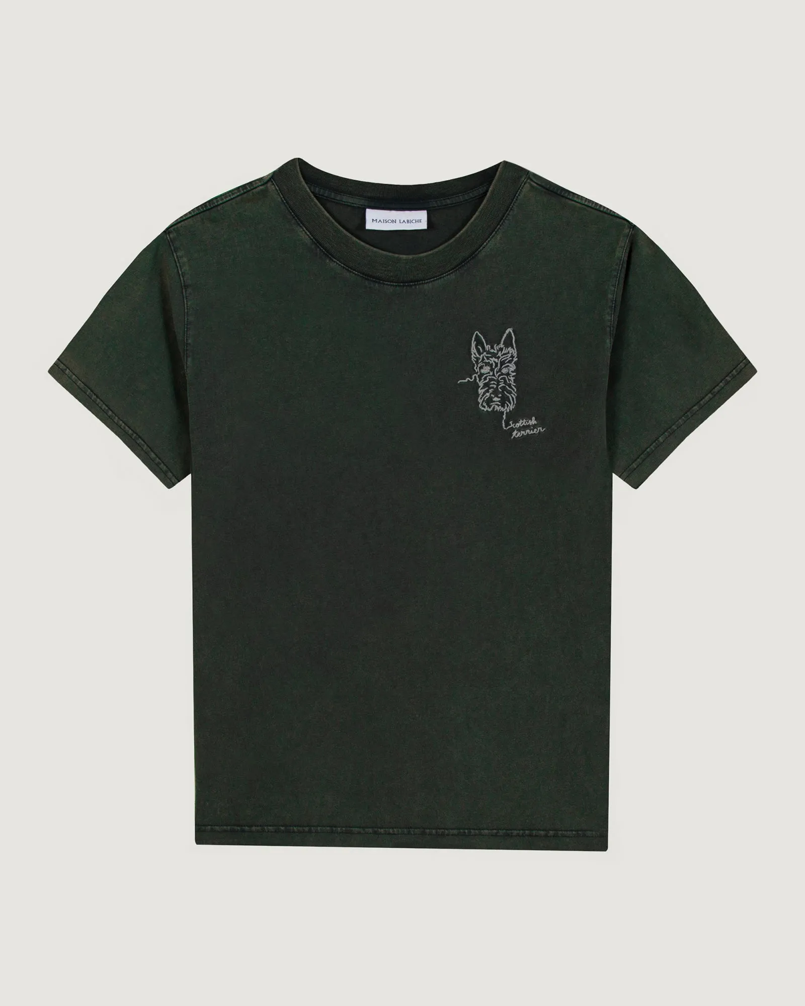 "Scottish Dog" popincourt t-shirt sold by Maison Labiche