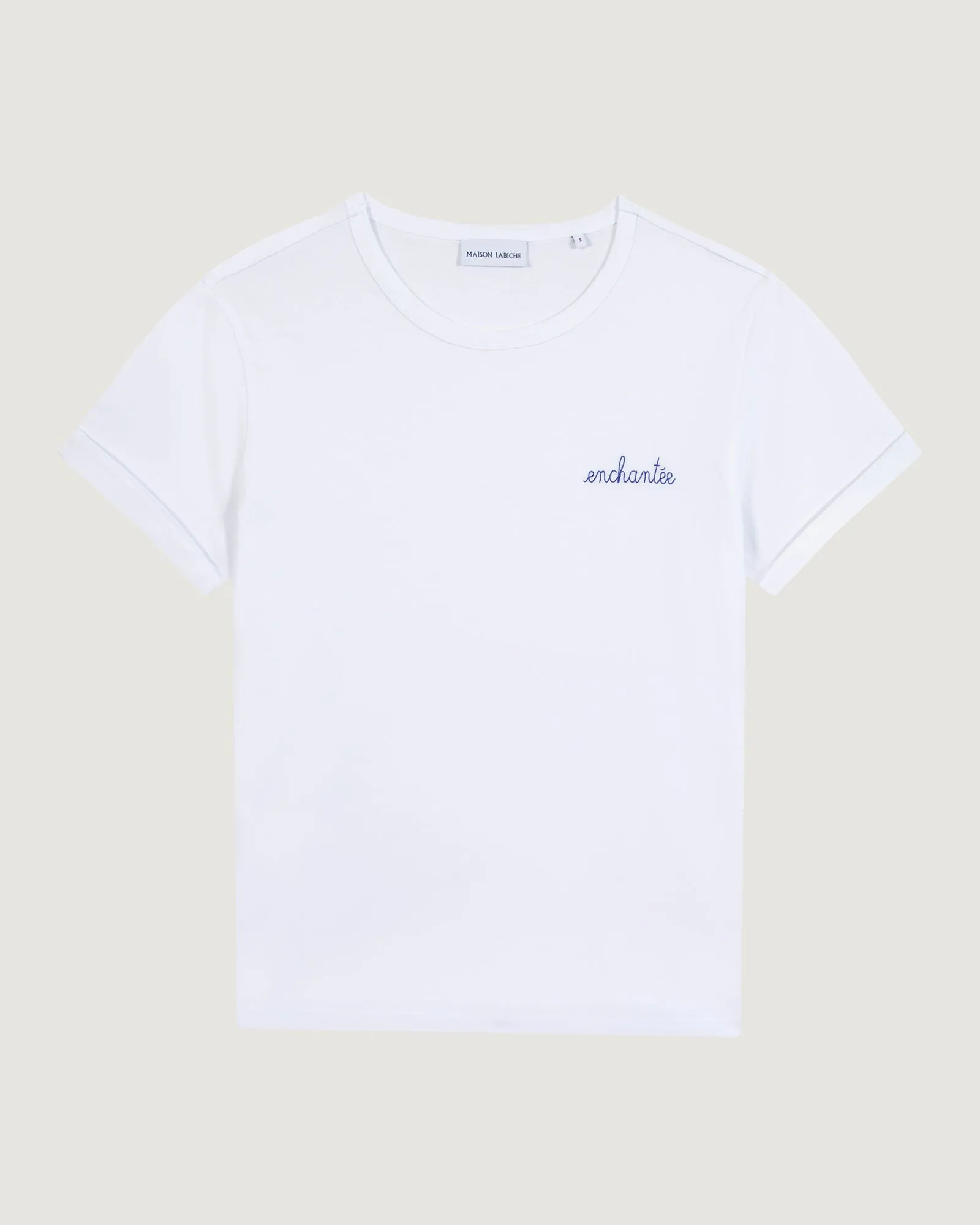 "Enchantee" poitou t-shirt sold by Maison Labiche