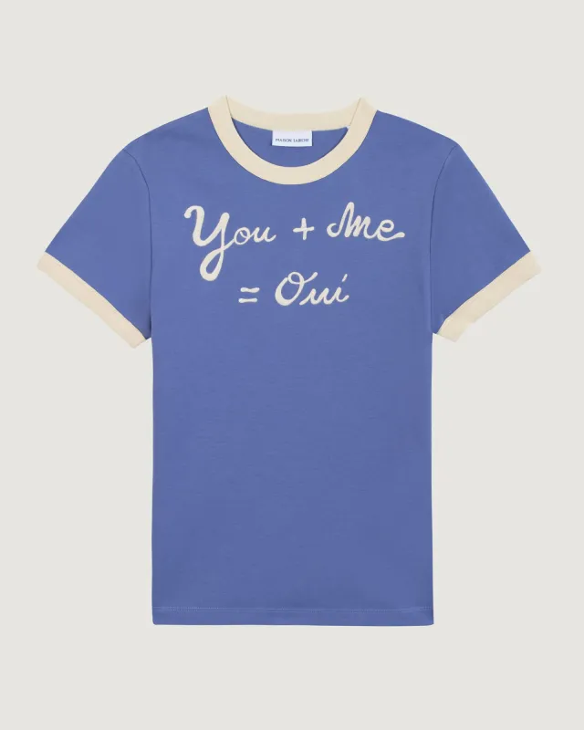 "U And Me" montherlant t-shirt sold by Maison Labiche