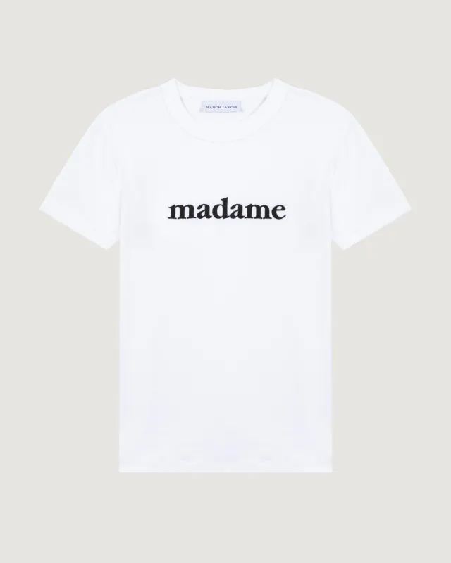 "Madame" montherlant t-shirt sold by Maison Labiche