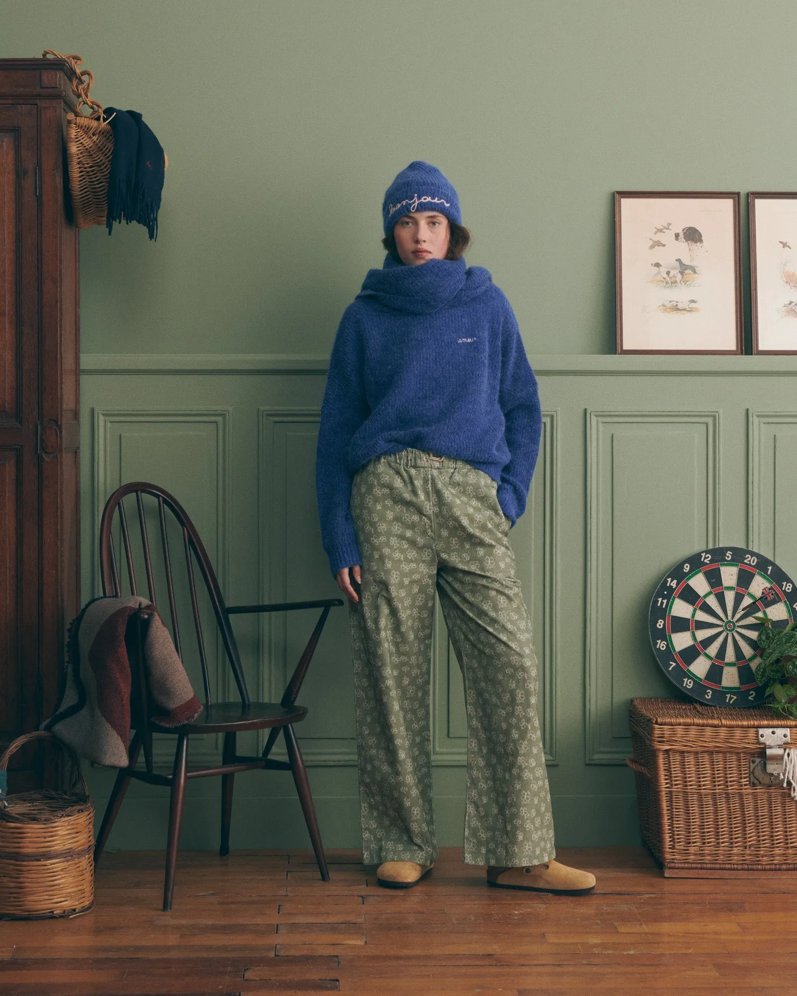 "Amour" Cerisoles wool and alpaga sweater sold by Maison Labiche product image thumbnail 2