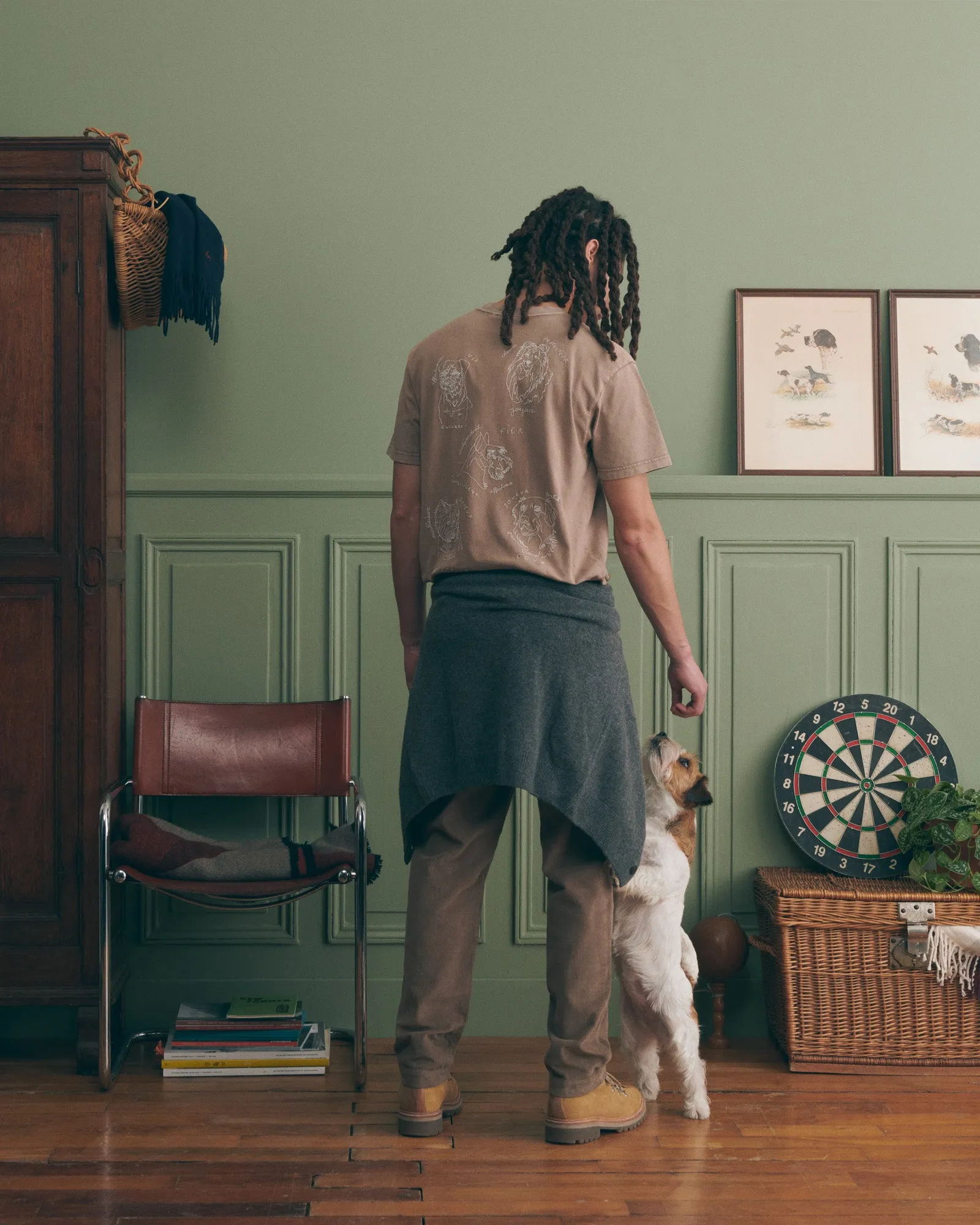 "Dogs" patureau t-shirt sold by Maison Labiche product image thumbnail 2