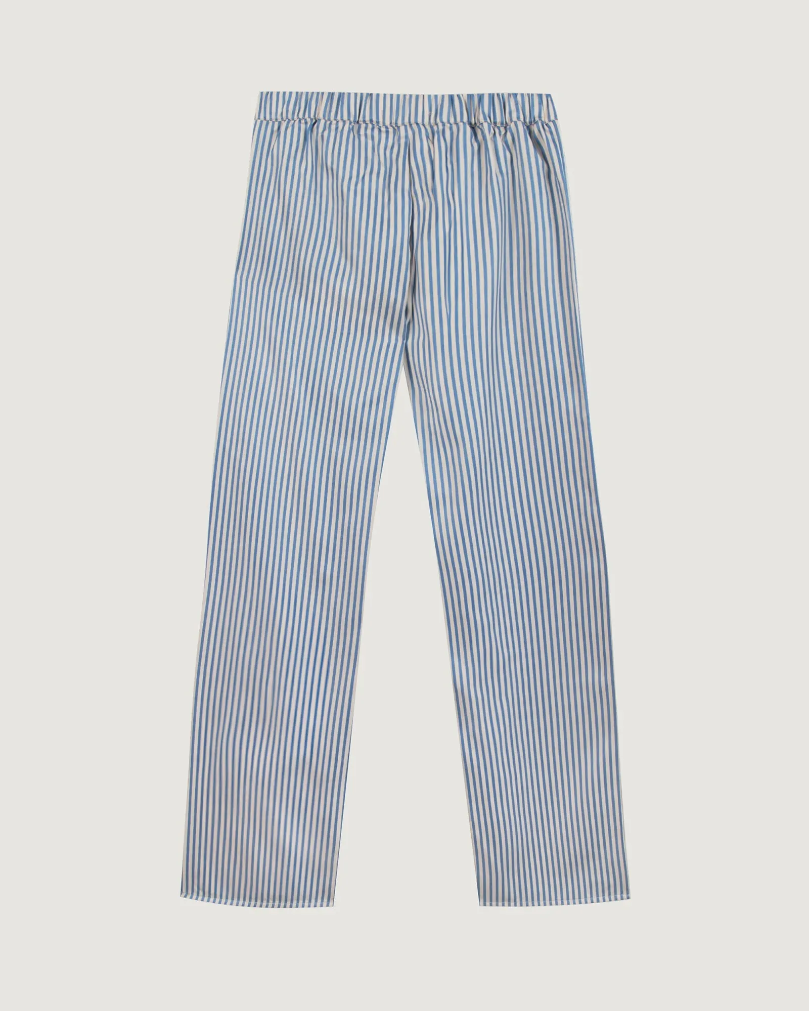 "Stripes" oudin tencel pants sold by Maison Labiche