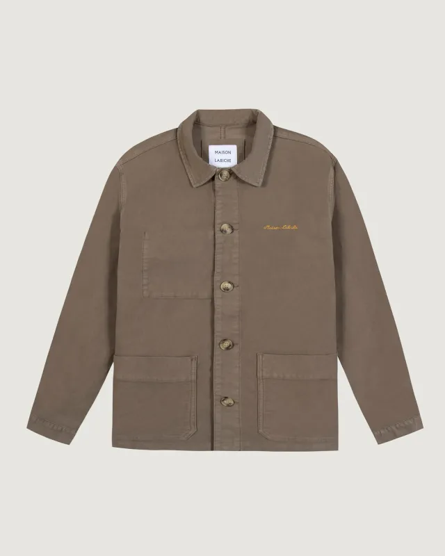 "Maison Labiche" sébasto moleskin worker jacket sold by Maison Labiche