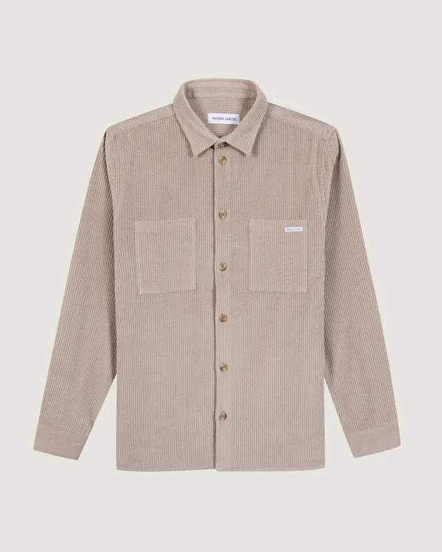 "Velvet" monge overshirt sold by Maison Labiche