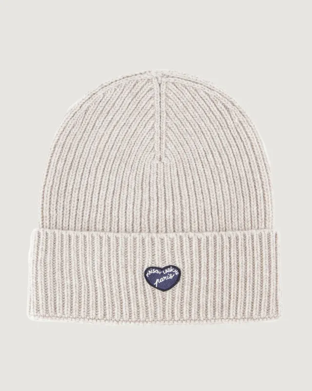 "Patch Coeur" vincennes beanie made by Maison Labiche