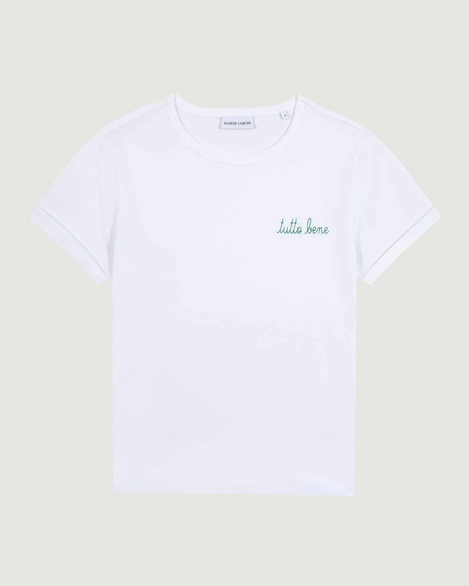 "Tutto Bene" poitou t-shirt sold by Maison Labiche