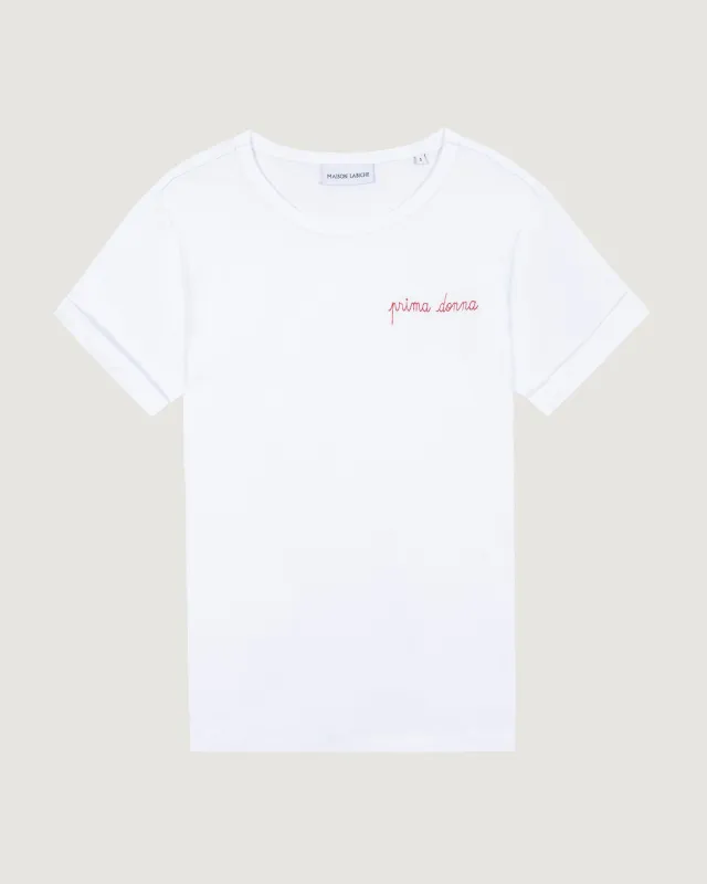 "Prima Donna" poitou t-shirt sold by Maison Labiche