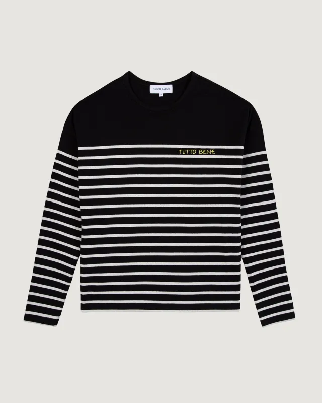 "Tutto Bene" braudel sailorshirt sold by Maison Labiche
