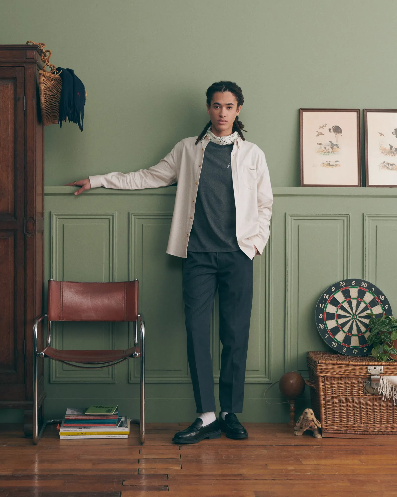 "Flannel" bonne graine shirt sold by Maison Labiche product image thumbnail 2