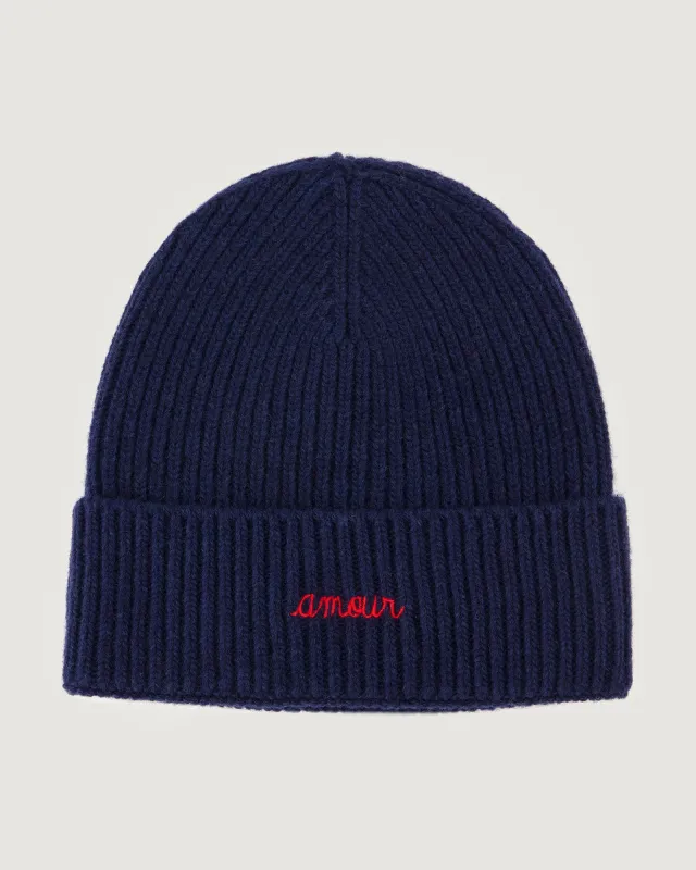 "Amour" vincennes beanie made by Maison Labiche