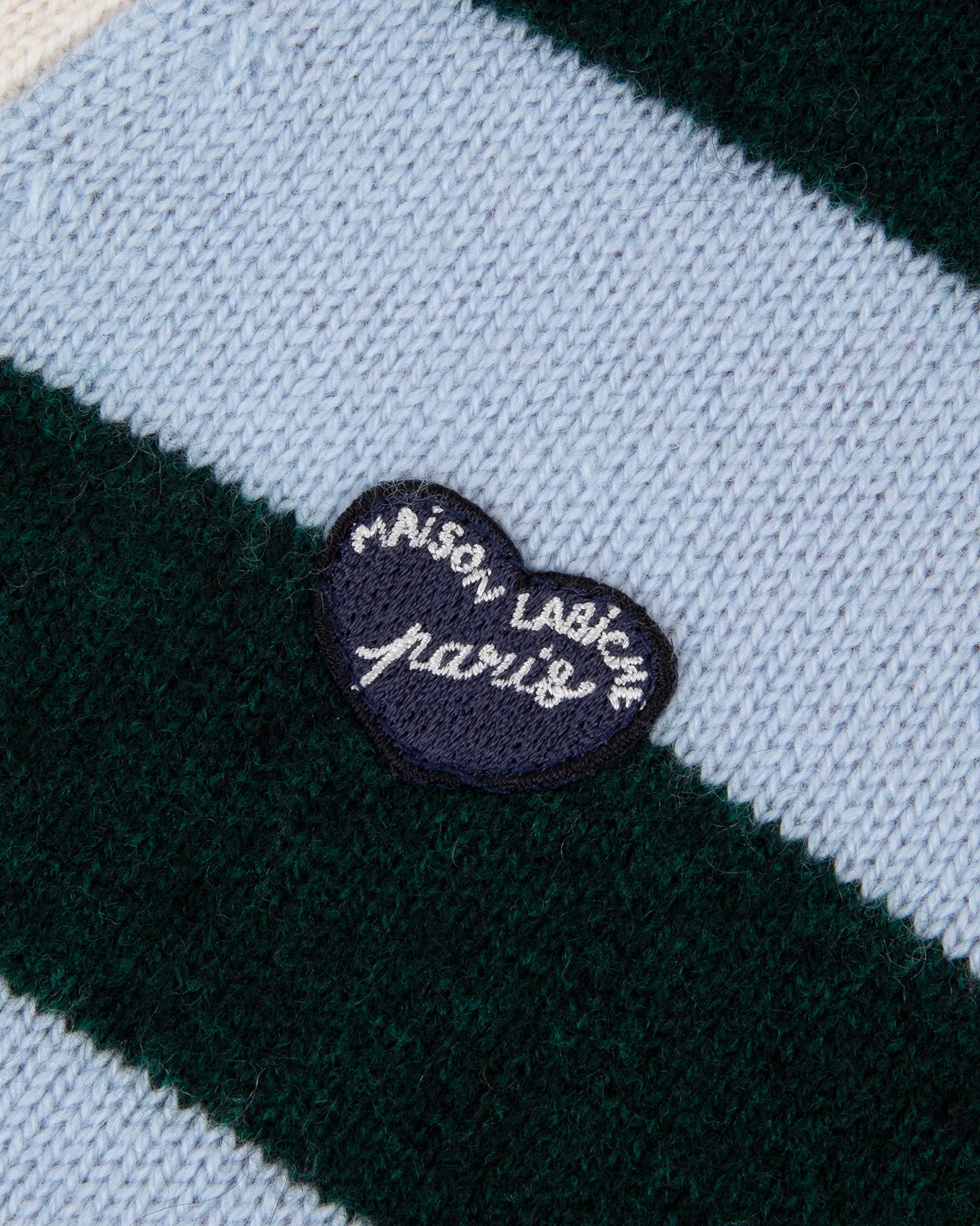 "Patch Coeur" Glizières lambswool and cashmere sold by Maison Labiche product image thumbnail 5