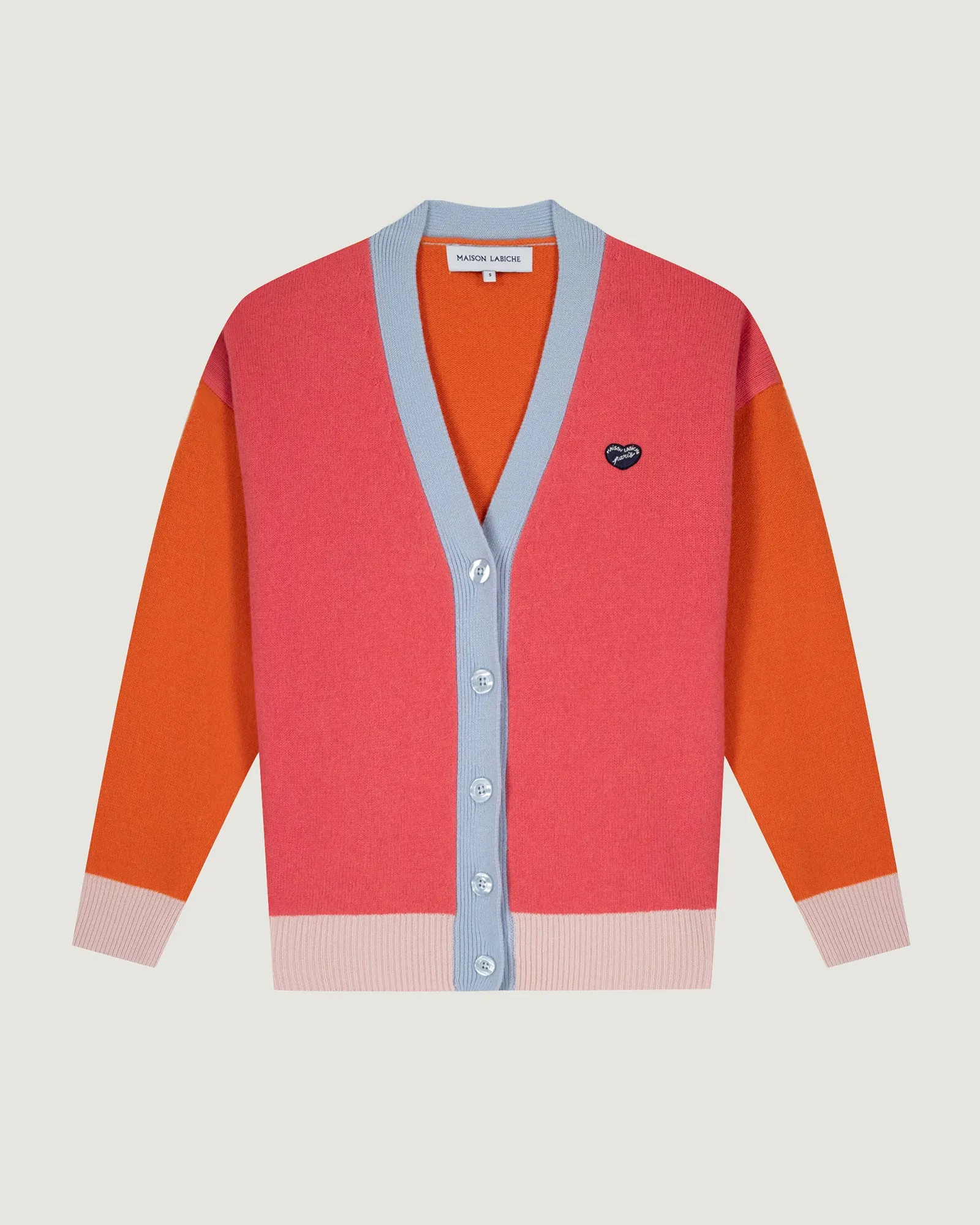 "Patch Coeur" Glizières lambswool and cashmere sold by Maison Labiche