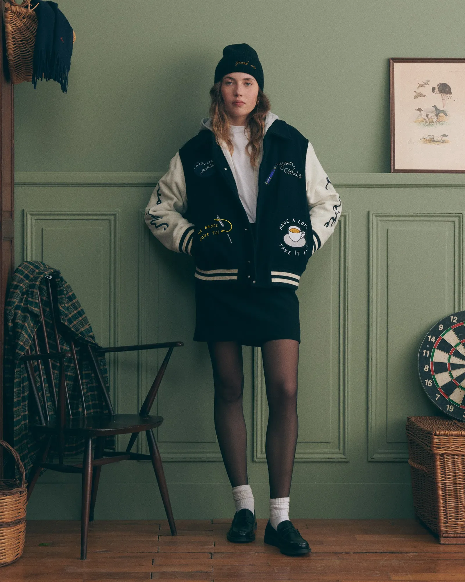 "Paris" nicot wool unisex teddy sold by Maison Labiche product image thumbnail 3