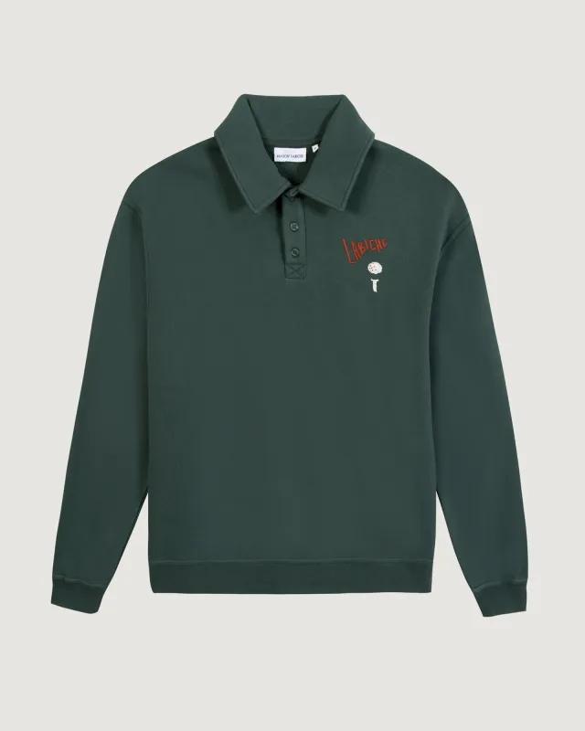 "Drapeau Labiche" hillairet sweatshirt sold by Maison Labiche