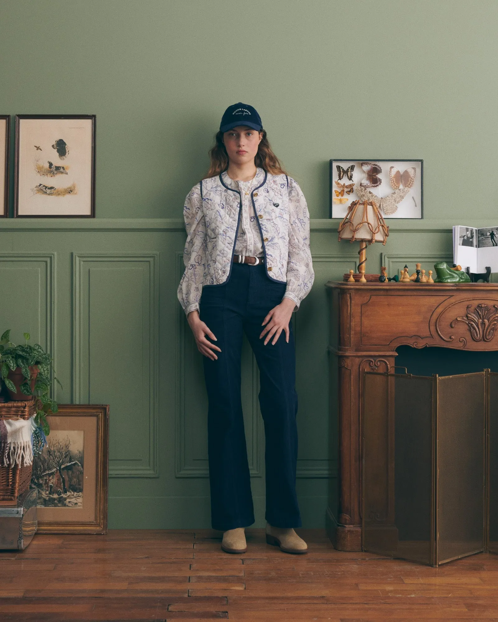 "Squirel" valhubert velvet jacket sold by Maison Labiche product image thumbnail 2