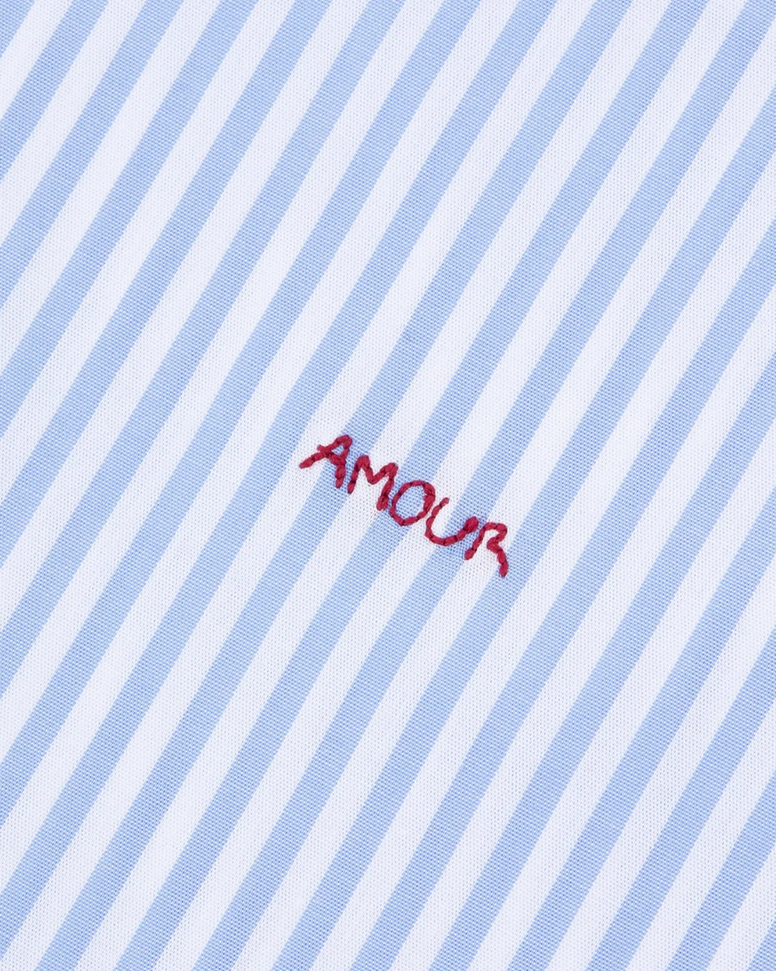 "Amour" breteuil poplin shirt sold by Maison Labiche product image thumbnail 4
