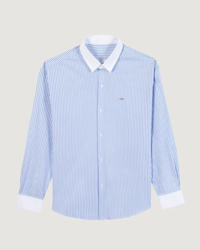 "Amour" breteuil poplin shirt sold by Maison Labiche