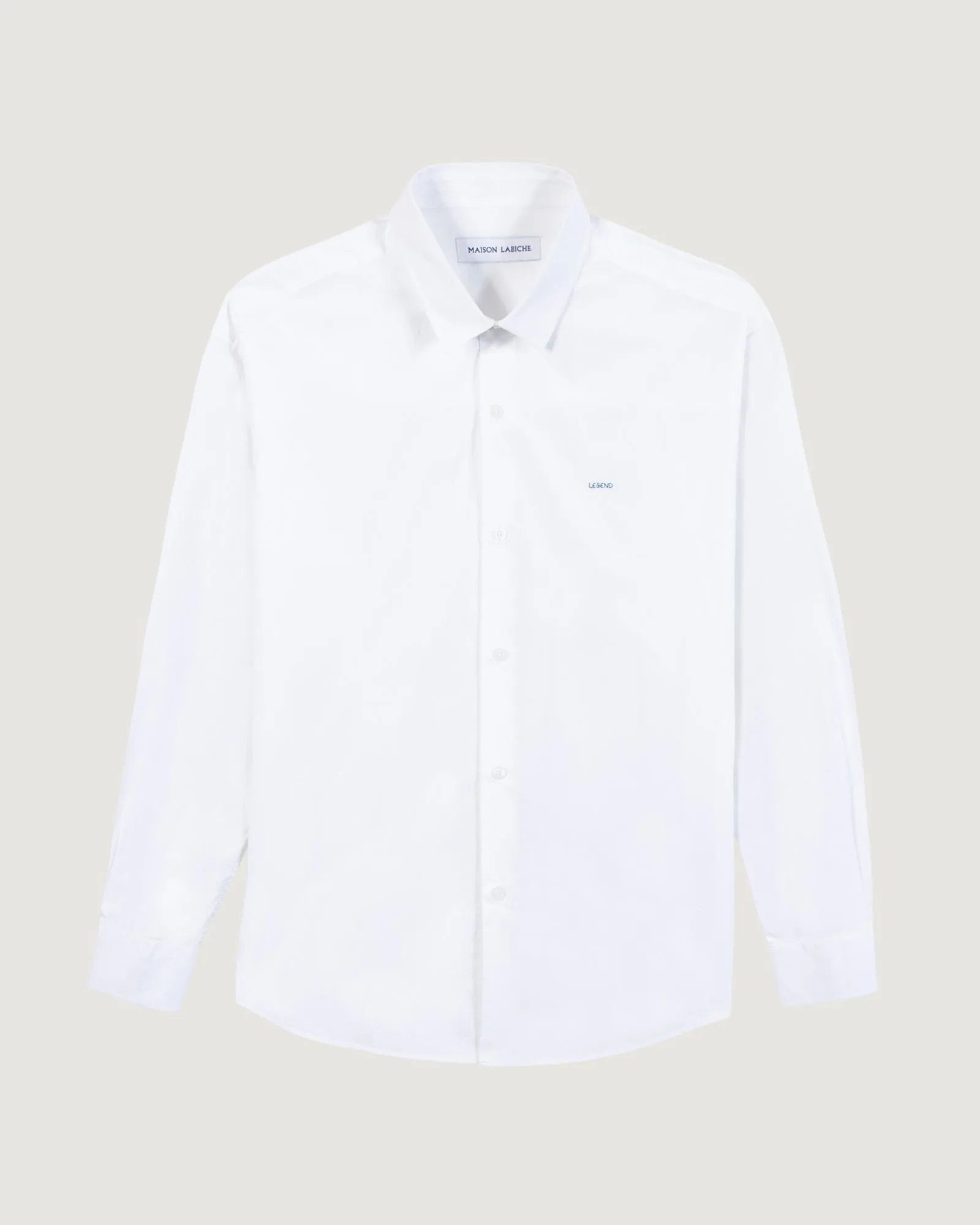 "Legend" breteuil poplin shirt sold by Maison Labiche