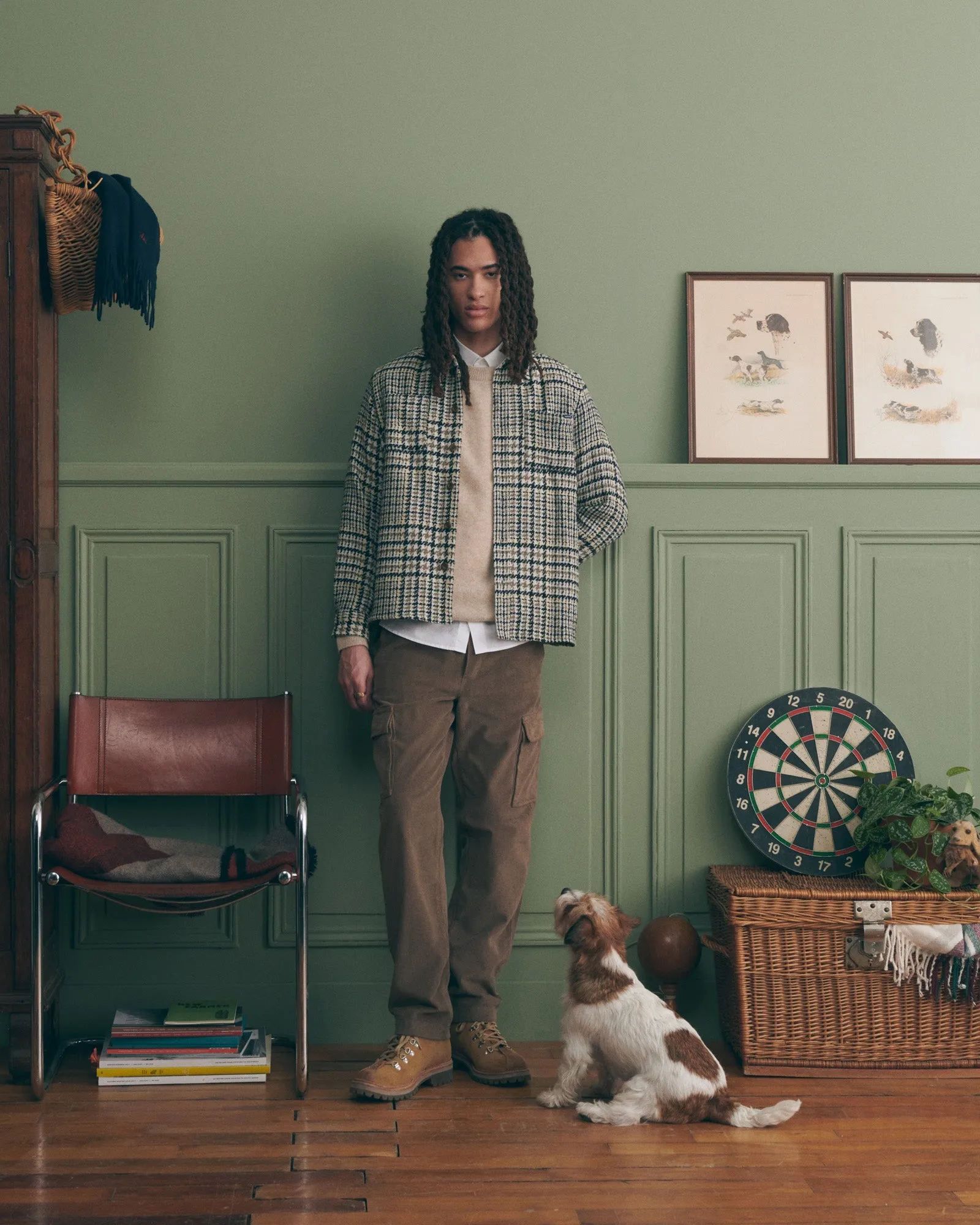 "Wool" monge overshirt sold by Maison Labiche product image thumbnail 2