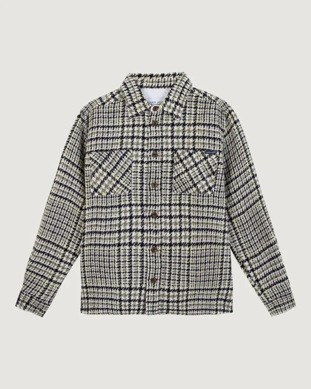 "Wool" monge overshirt sold by Maison Labiche