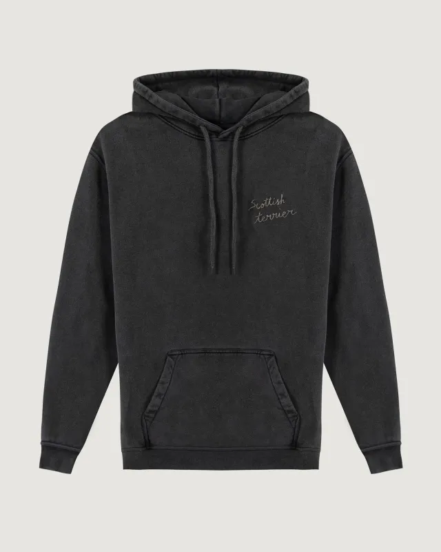 "Scottish Terrier" réaumur hoodie sold by Maison Labiche