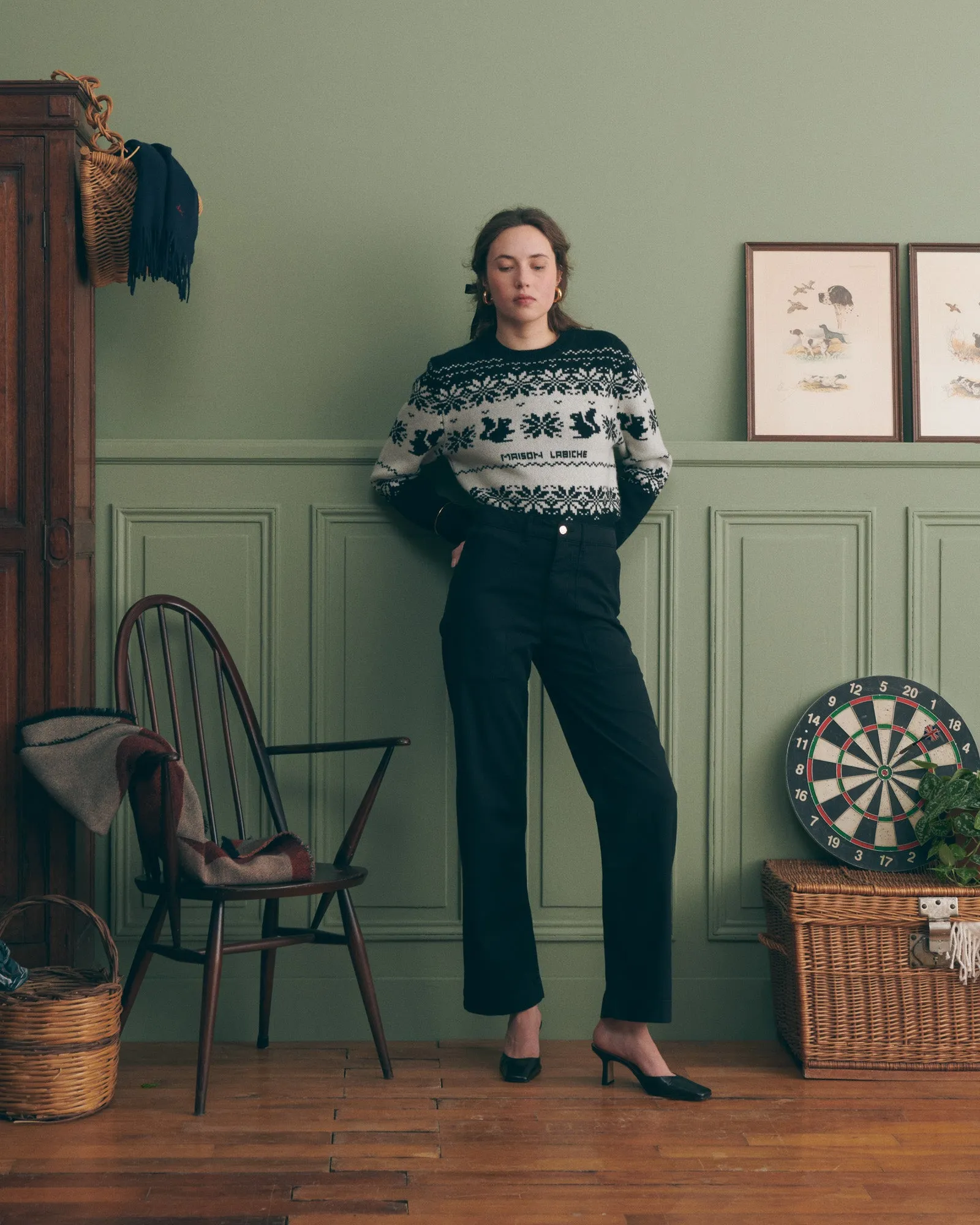 "Lyocell And Cotton" chevreuil pants sold by Maison Labiche product image thumbnail 2