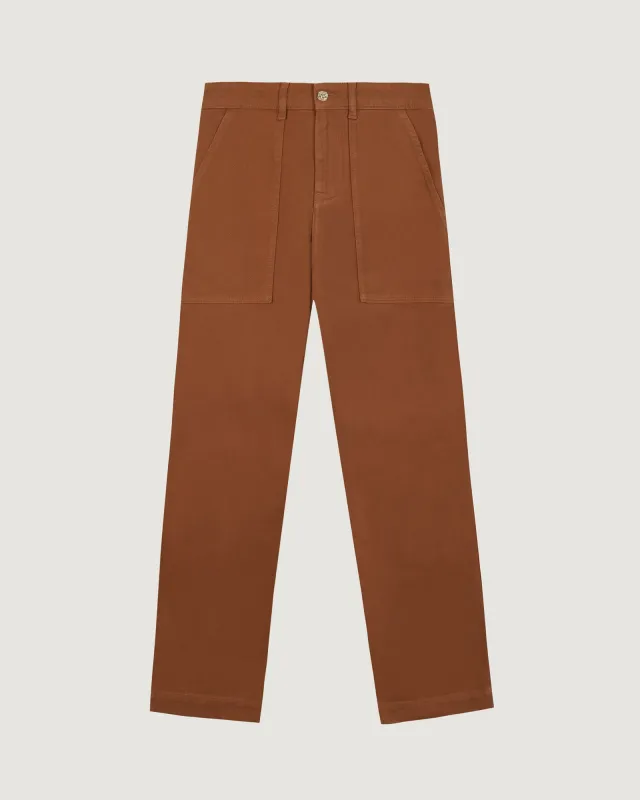 "Lyocell And Cotton" chevreuil pants sold by Maison Labiche
