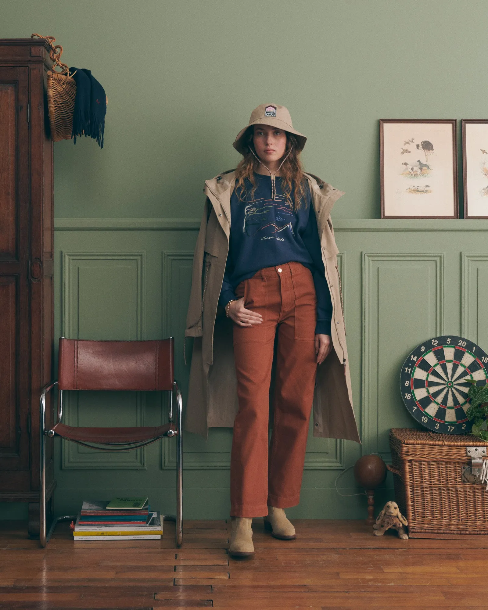 "Lyocell And Cotton" chevreuil pants sold by Maison Labiche product image thumbnail 2