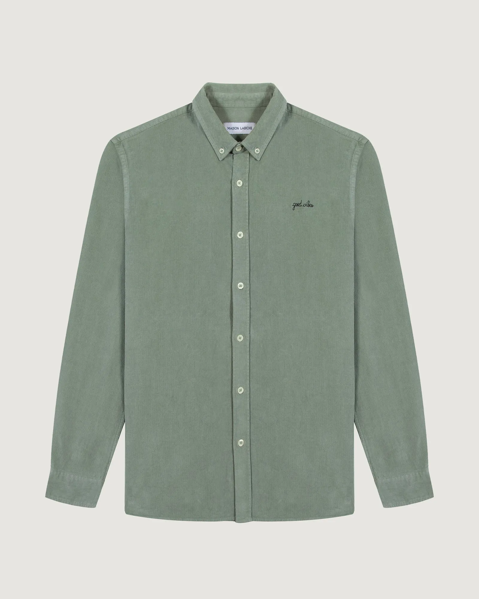 "Tutto Bene" malesherbes velvet shirt sold by Maison Labiche