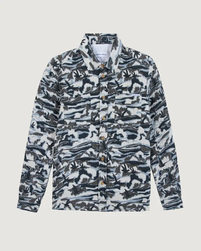 "Jacquard" monge overshirt sold by Maison Labiche