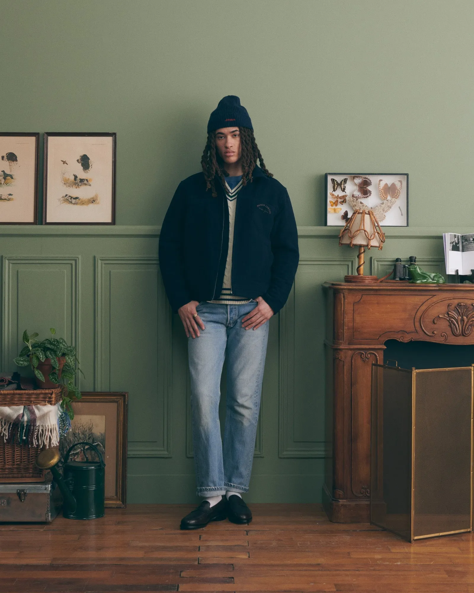 "Mini Manufacture" bissiere wool jacket sold by Maison Labiche product image thumbnail 2