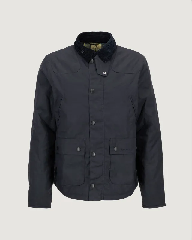 "Reelin" barbour waxed jacket sold by Maison Labiche