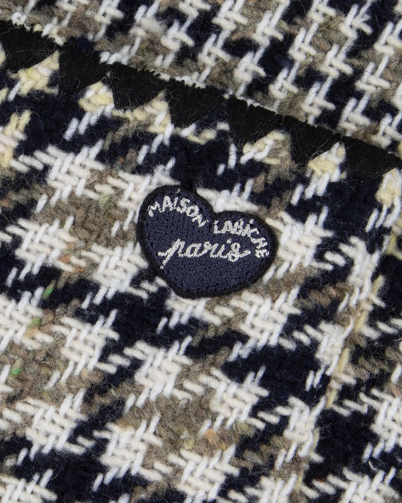 "Patch Coeur" minjoz wool and cotton shirt sold by Maison Labiche product image thumbnail 3