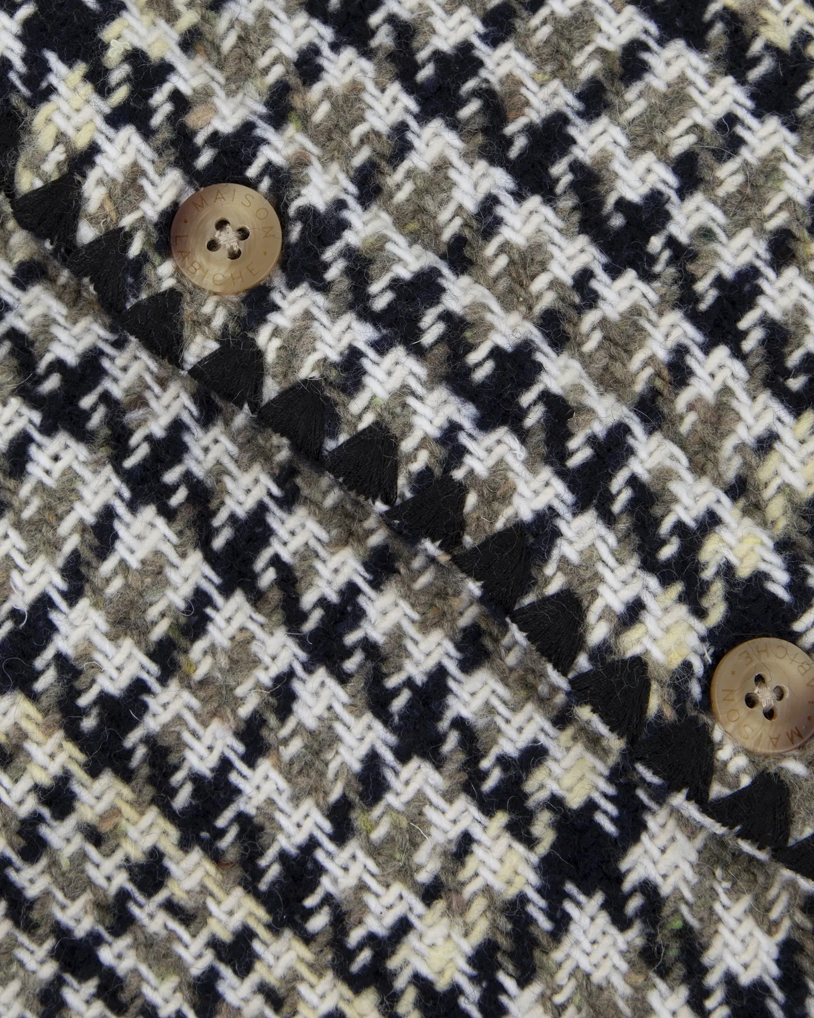 "Patch Coeur" minjoz wool and cotton shirt sold by Maison Labiche product image thumbnail 4