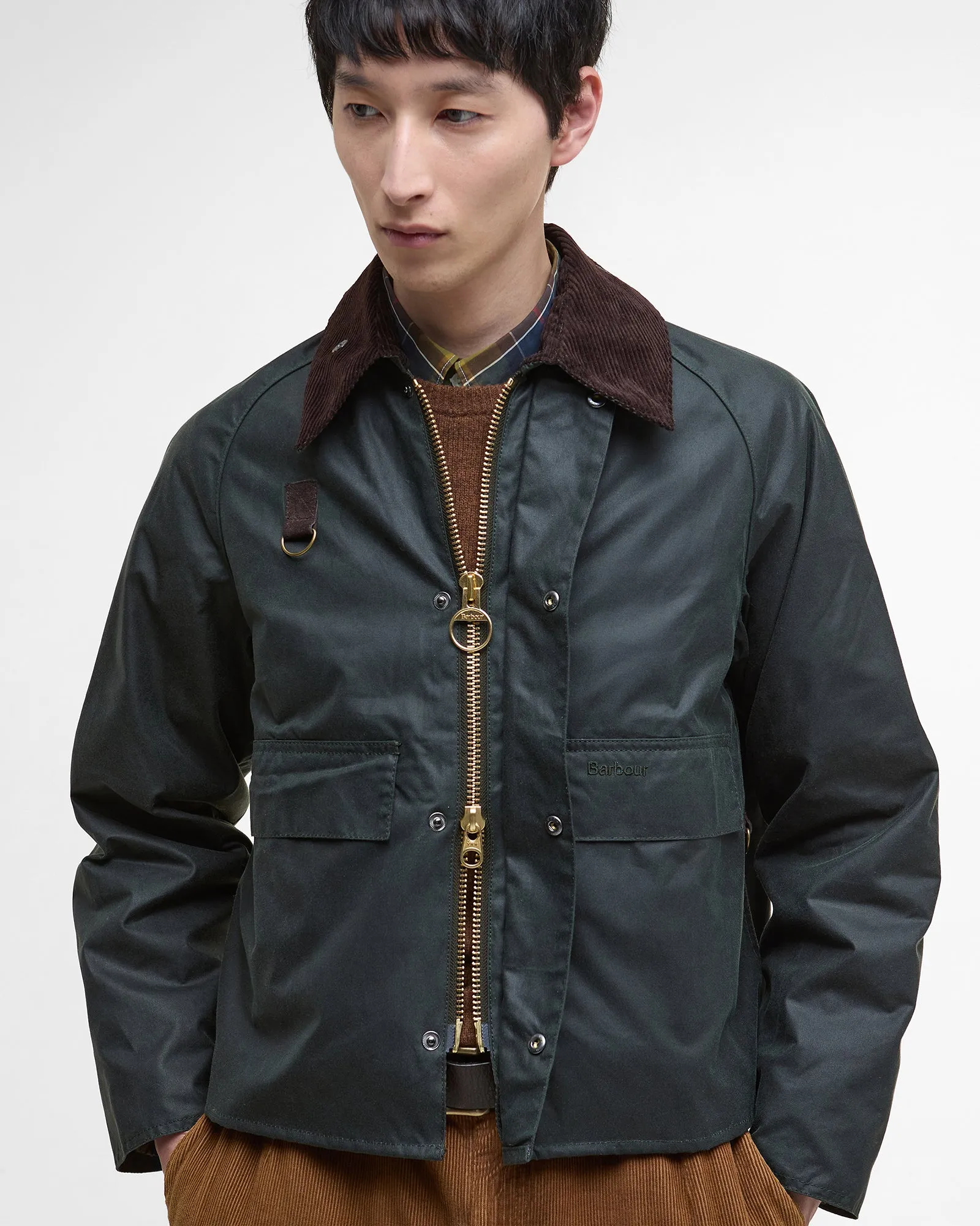 "Spey" barbour unisex waxed jacket sold by Maison Labiche product image thumbnail 5