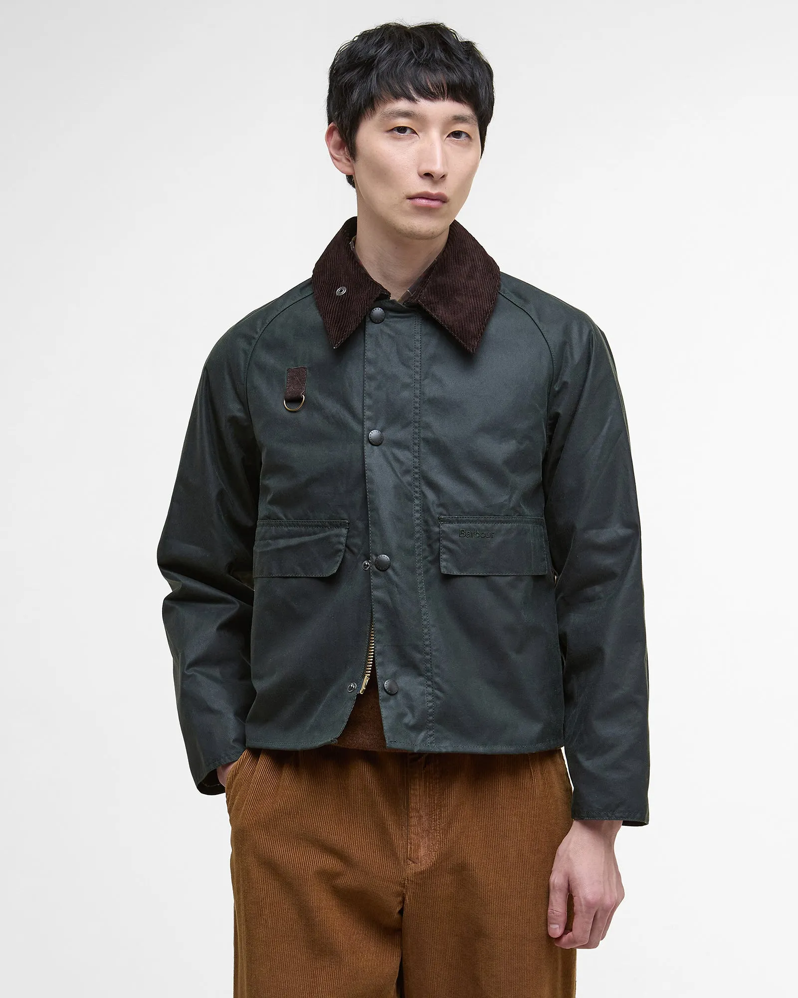 "Spey" barbour unisex waxed jacket sold by Maison Labiche product image thumbnail 2