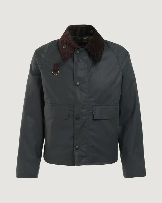 "Spey" barbour unisex waxed jacket sold by Maison Labiche