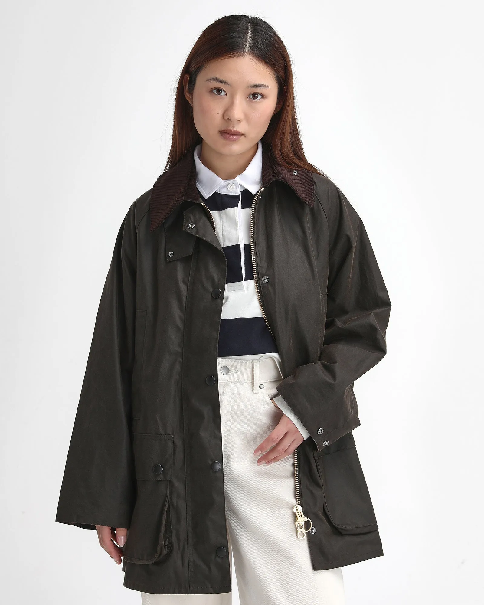 "Beaufort" barbour waxed jacket sold by Maison Labiche product image thumbnail 2