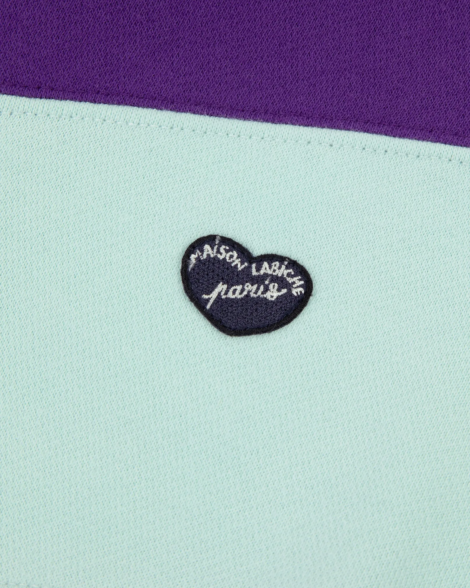 "Patch Coeur" placide patchwork sweatshirt sold by Maison Labiche product image thumbnail 4