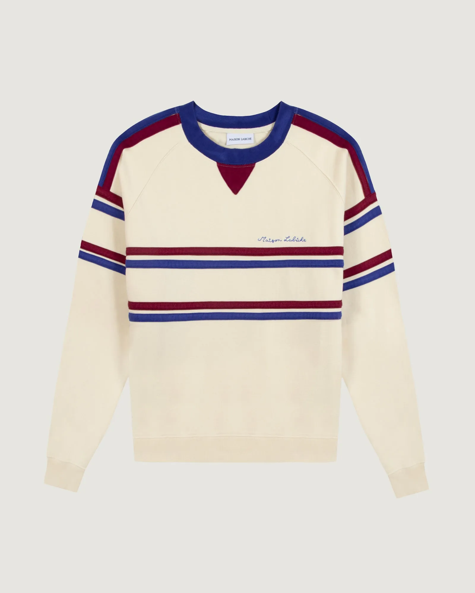 "Maison Labiche" ledru patchwork sweatshirt sold by Maison Labiche